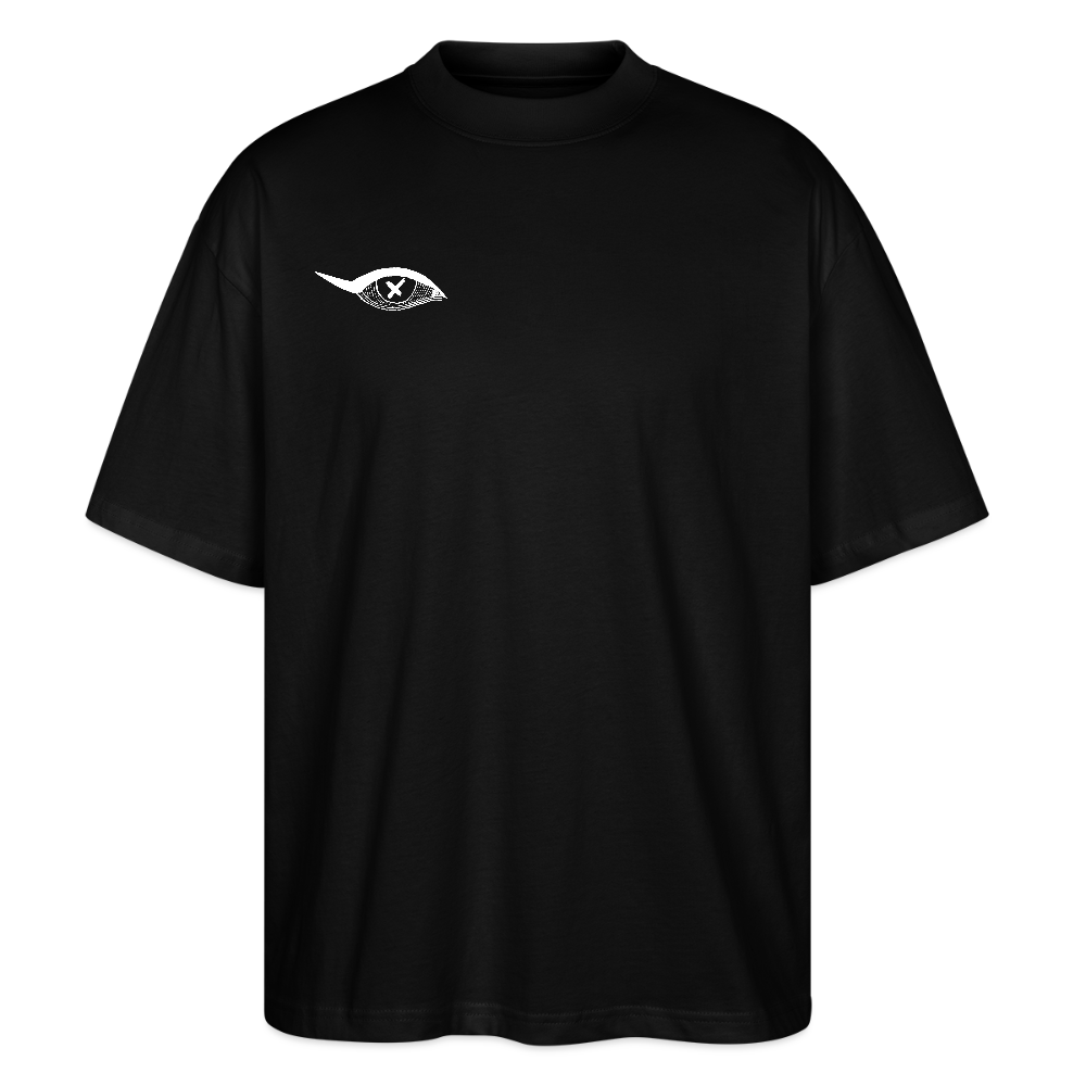 "IHRE BLICKE" Oversized Unisex Shirt - Schwarz